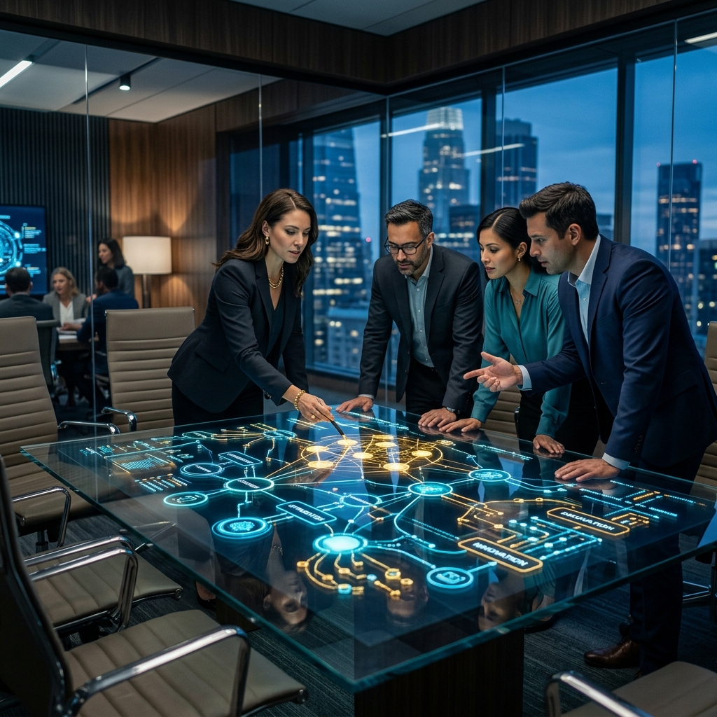 AI Strategy Background